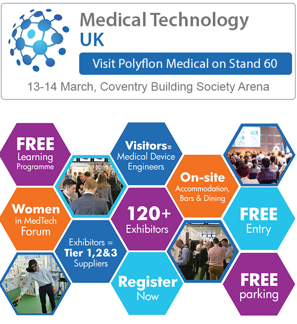 Polyflon Medical at Medical Technology UK 2024
